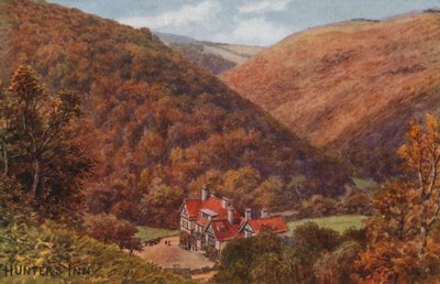 Hunters Inn door Alfred Robert Quinton