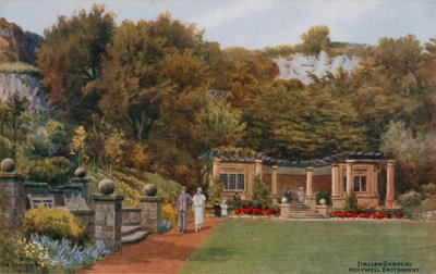 Italiaanse tuinen, Holywell, Eastbourne door Alfred Robert Quinton
