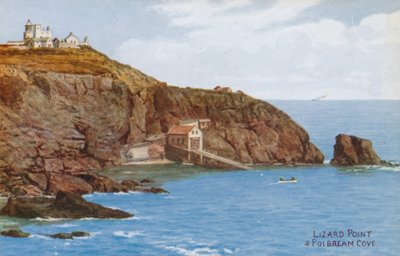 Lizard Point en Polbream Cove door Alfred Robert Quinton
