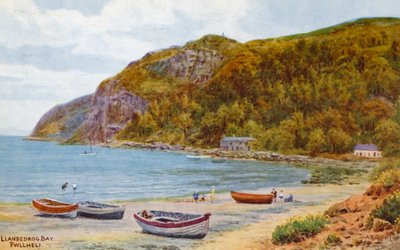 Llanbedrog Bay, Pwllheli door Alfred Robert Quinton