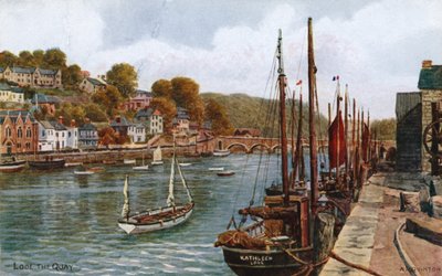 Looe, De Kade door Alfred Robert Quinton