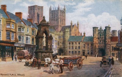 Marktplaats, Wells door Alfred Robert Quinton