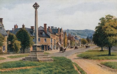 Herdenkingskruis, Broadway, Worcestershire door Alfred Robert Quinton