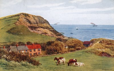 Osmington Mills, bij Weymouth door Alfred Robert Quinton