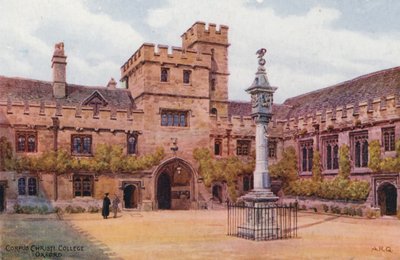 Oxford: Corpus Christi College, Oxford door Alfred Robert Quinton