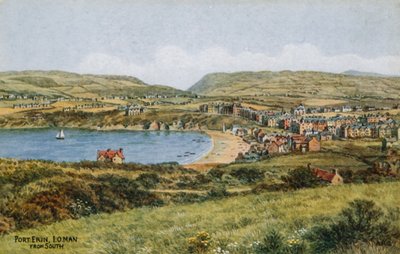 Port Erin, IO Man, vanuit het zuiden door Alfred Robert Quinton