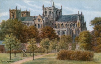 Kathedraal van Ripon door Alfred Robert Quinton