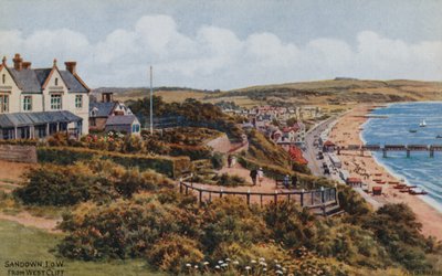 Sandown, I O W, vanaf West Cliff door Alfred Robert Quinton