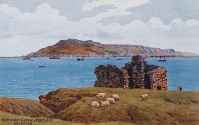 Sandsfoot Kasteel en Portland, Weymouth door Alfred Robert Quinton