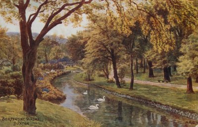 Serpentine Wandelingen, Buxton door Alfred Robert Quinton