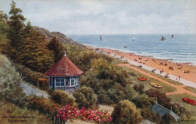 Spa Pavilion Gardens, Felixstowe door Alfred Robert Quinton