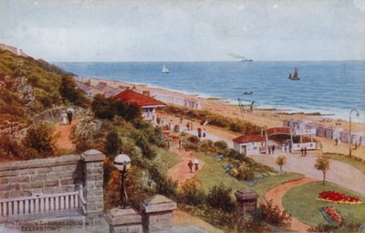 Spa Pavilion Gardens en Strand, Felixstowe door Alfred Robert Quinton