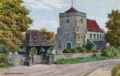 Steyning Kerk door Alfred Robert Quinton