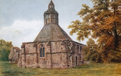 De Keuken van de Abt, Glastonbury door Alfred Robert Quinton