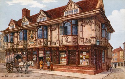 Het oude huis, Ipswich door Alfred Robert Quinton