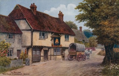 The Bell Inn Waltham St Laurence, Berks door Alfred Robert Quinton