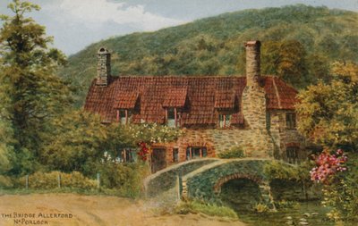 De Brug, Allerford, Bij Porlock door Alfred Robert Quinton