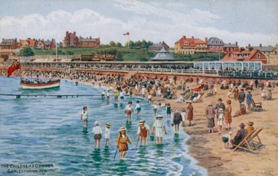 De kinderhoek, Gorleston-on-Sea door Alfred Robert Quinton