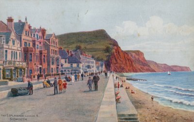 De Esplanade, kijkend naar het oosten, Sidmouth door Alfred Robert Quinton