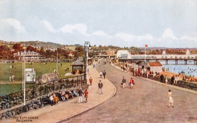De Esplanade, Paignton door Alfred Robert Quinton