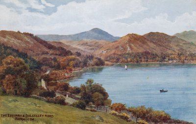 De Estuarium en Dolgelley Road, Barmouth door Alfred Robert Quinton