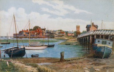 De Haven, Yarmouth, I of Wight door Alfred Robert Quinton