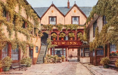 The New Inn, Gloucester door Alfred Robert Quinton