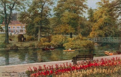 Het Priory Park, Gt Malvern door Alfred Robert Quinton