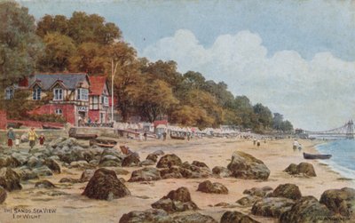 The Sands, Zeezicht, Isle of Wight door Alfred Robert Quinton