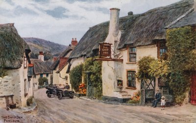 The Ship Inn, Porlock door Alfred Robert Quinton