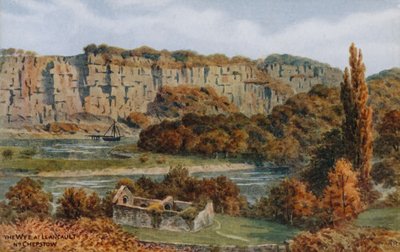 De Wye bij Llancault, nabij Chepstow door Alfred Robert Quinton