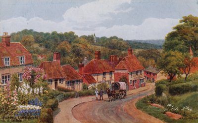 Town Hill Lamberhurst, Kent door Alfred Robert Quinton