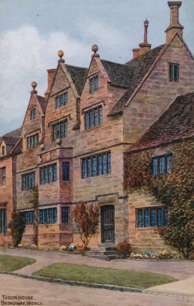 Tudor Huis, Broadway, Worcs door Alfred Robert Quinton