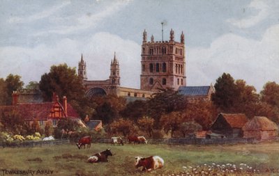 Twekesbury Abbey door Alfred Robert Quinton