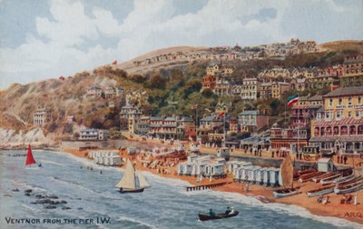 Ventnor vanaf de Pier, Isle of Wight door Alfred Robert Quinton