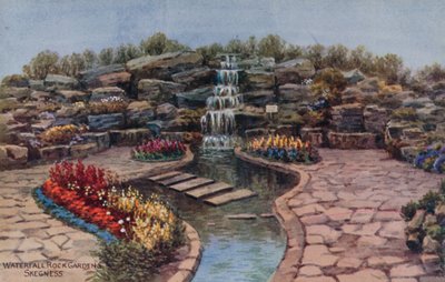 Waterval, Rots Tuinen, Skegness door Alfred Robert Quinton