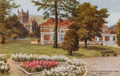 Wintertuinen, Priory Park, Gt Malvern door Alfred Robert Quinton