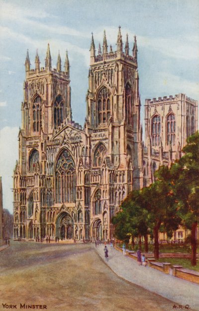 York Minster door Alfred Robert Quinton