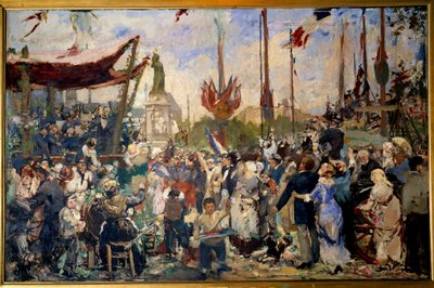 Derde Republiek: 14 juli door Alfred Roll