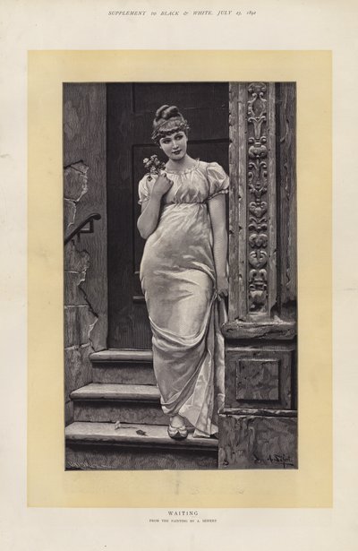 Wachten door Alfred Seifert