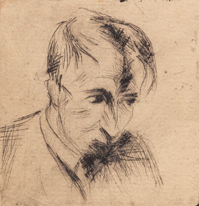 Portret van Kaj Eistrup door Alfred Simonsen