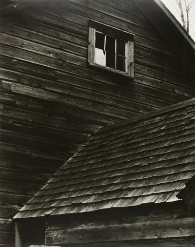 Schuur, Lake George door Alfred Stieglitz
