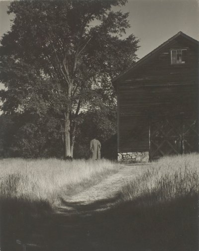 Schuur, Lake George door Alfred Stieglitz
