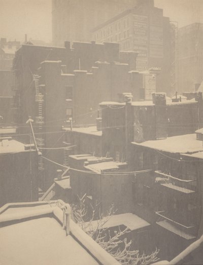 Vanuit het achterraam - 291 door Alfred Stieglitz