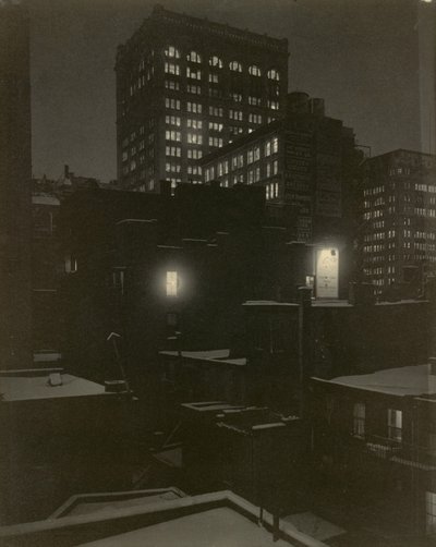 Vanuit het achterraam - 291 door Alfred Stieglitz