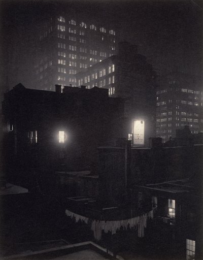 Vanuit het Achterraam, 291 - N.Y. door Alfred Stieglitz