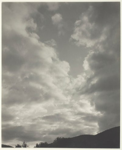 Muziek - Een reeks van tien wolkenfoto