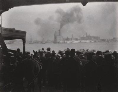 Op de veerboot door Alfred Stieglitz