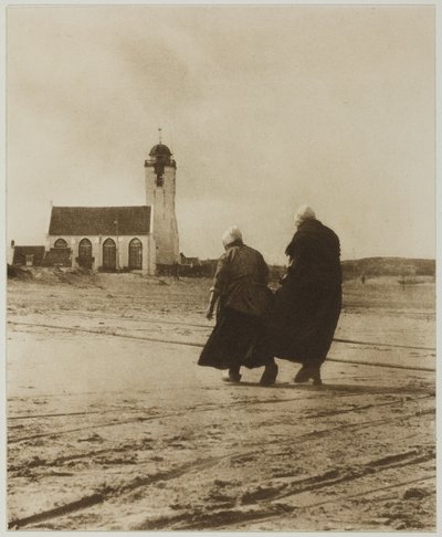 Haastig naar huis door Alfred Stieglitz