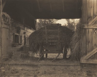 De hooiwagen door Alfred Stieglitz
